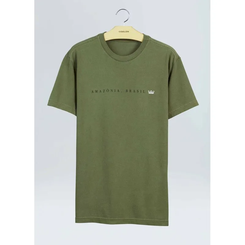 T-shirt double amazonia - verde forest - GG