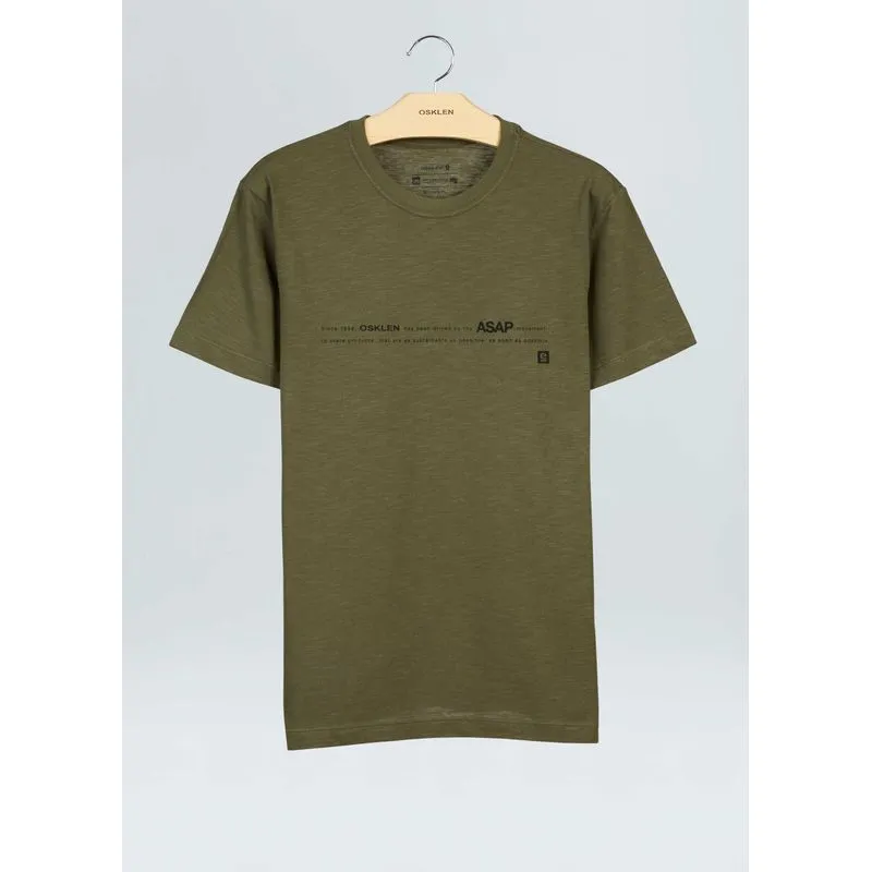 T-shirt rough asap T-shirt rough osklen asap - verde forest - GG