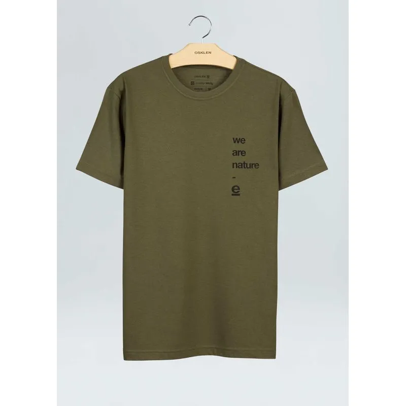T-shirt pet we are nature - verde forest - GG