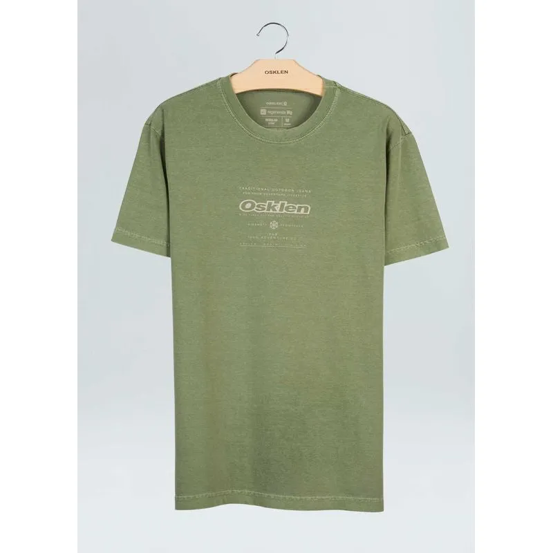 T-shirt stone label T-shirt stone osklen label - verde - M