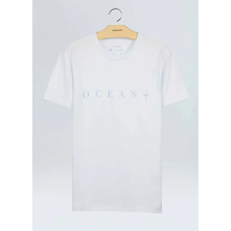 T-shirt vintage oceans - branco - G