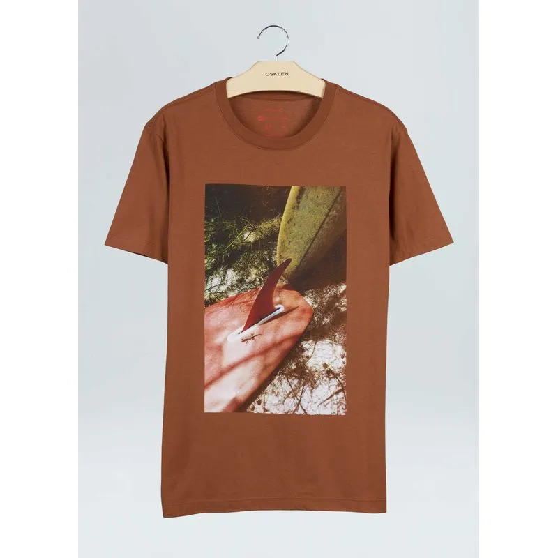 T-shirt vintage tail boards - marrom - GG
