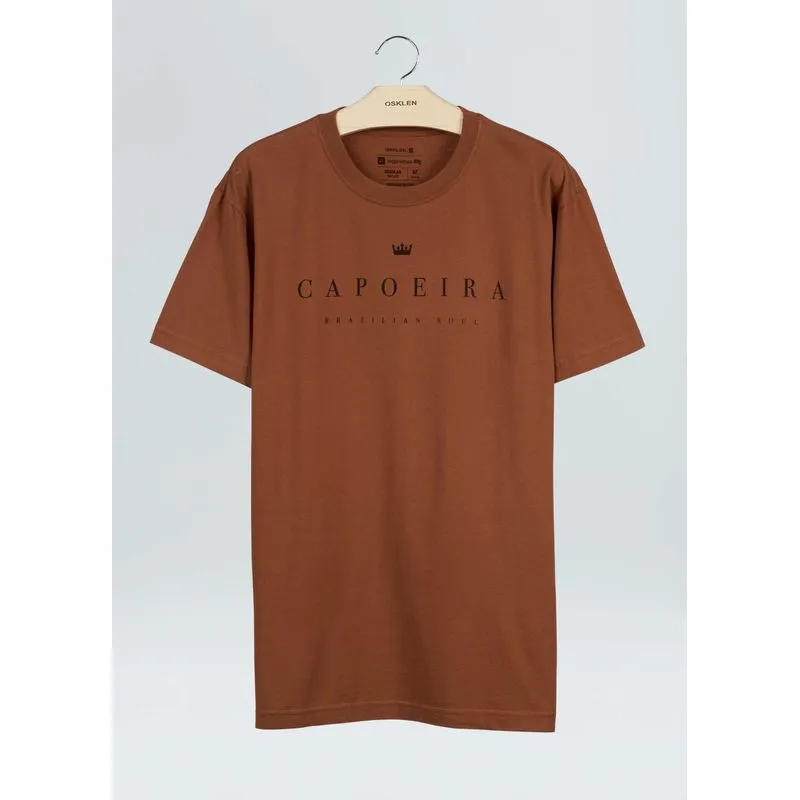 T-shirt vintage capoeira - marrom - P