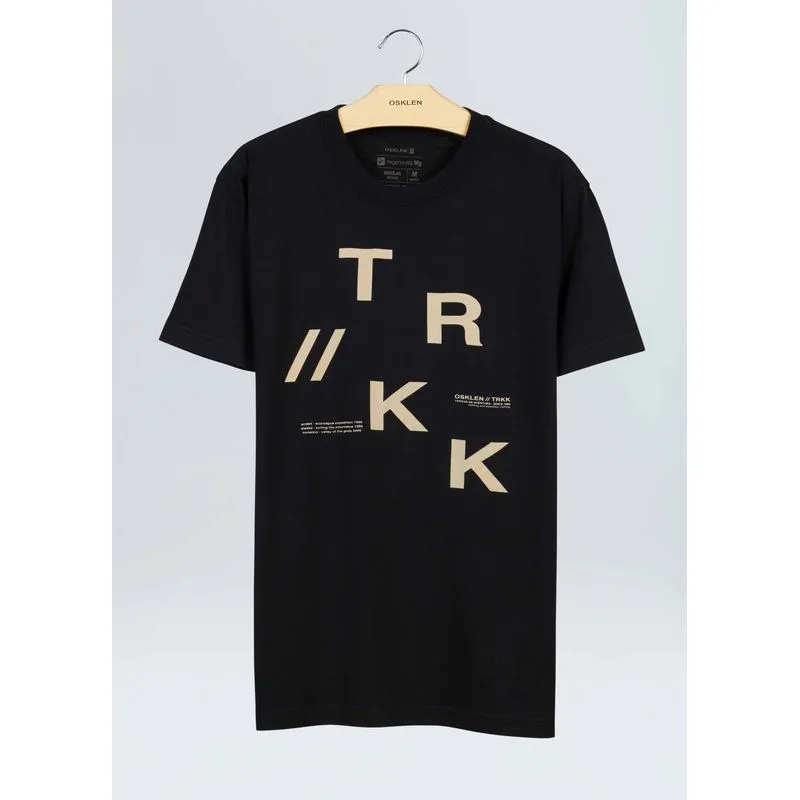 T-shirt vintage trkk - preto - GG