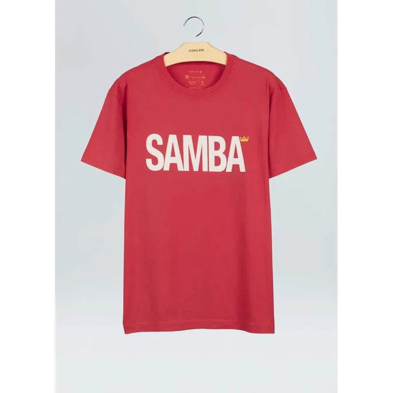 T-shirt vintage samba - vermelho - M