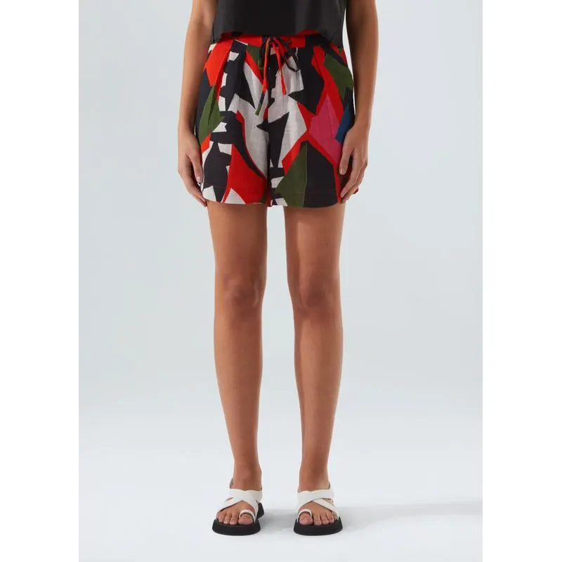 Short abacaxi - vermelho - G