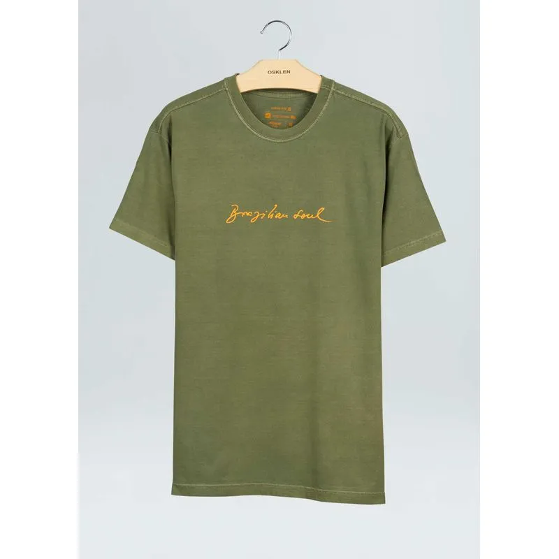 T-shirt stone brazilian soul - verde - P