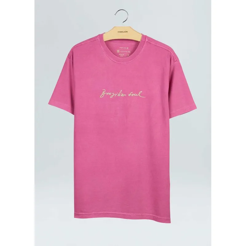 T-shirt stone brazilian soul - rosa - GG