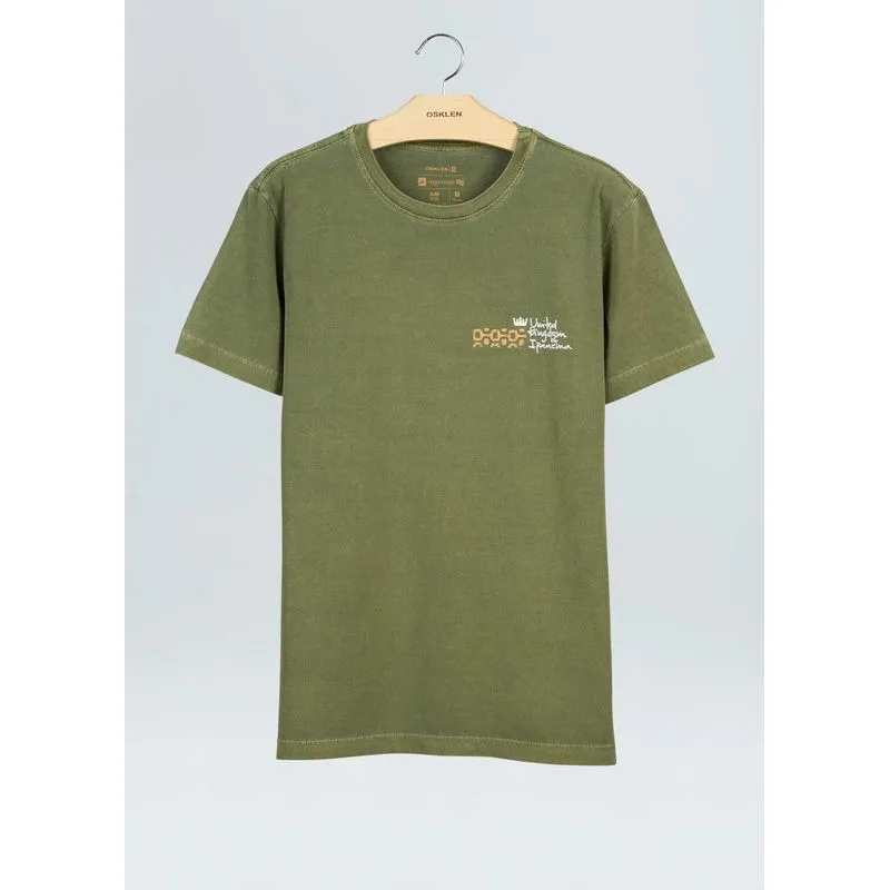 T-shirt stone uki calçadão T-shirt stone uki calcadao - verde - P