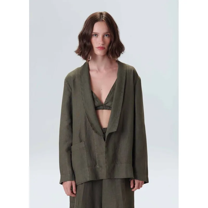 Blazer suit - verde forest - 36