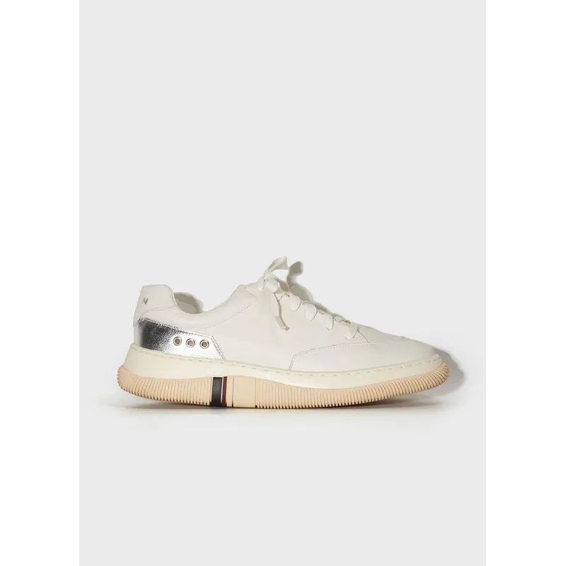 Tênis hybrid metallic back Tenis hybrid metallic back - off white - 37