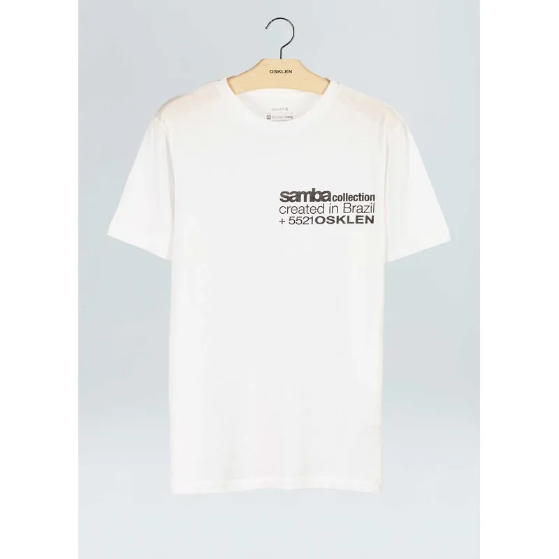 T-shirt pet samba collection - off white - P