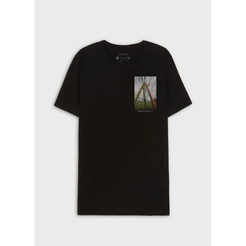 T-shirt vintage 2 boards - preto - GG