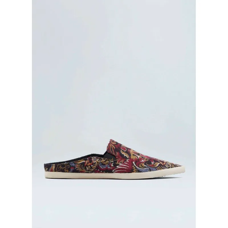 Mule vidigal jacquard origem - preto - 37