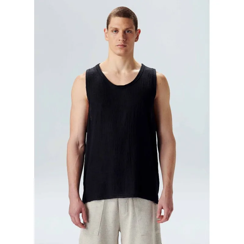 Regata pocket cotton rustic - preto - GG