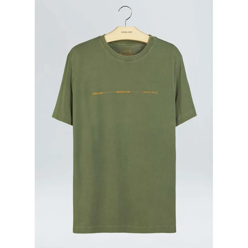 T-shirt stone created in rio - verde - G