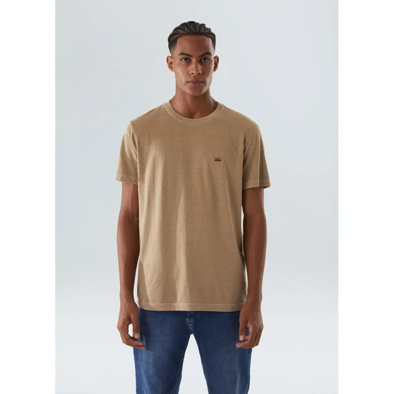 T-shirt stone coroa colors - bege - P