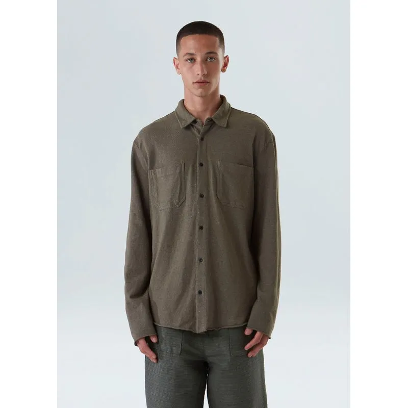 Camisa modern army pockets - verde forest - P