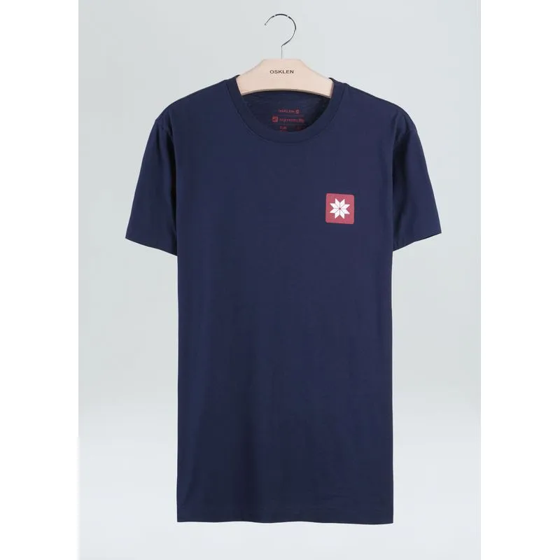 T-shirt vintage snow icon T-shirt slim vintage snow icon - azul marinho - G