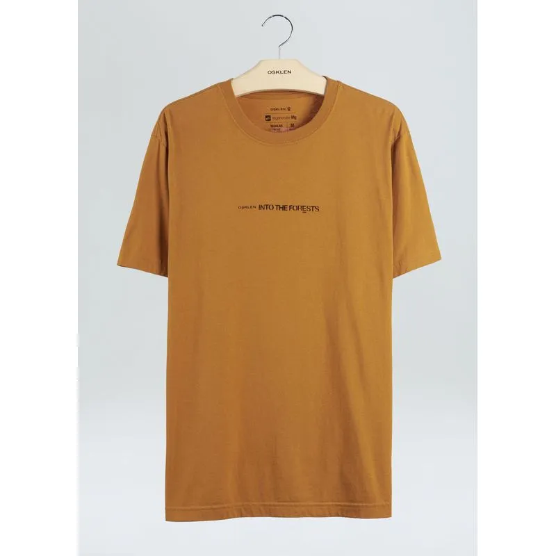 T-shirt vintage psych forest - amarelo - M