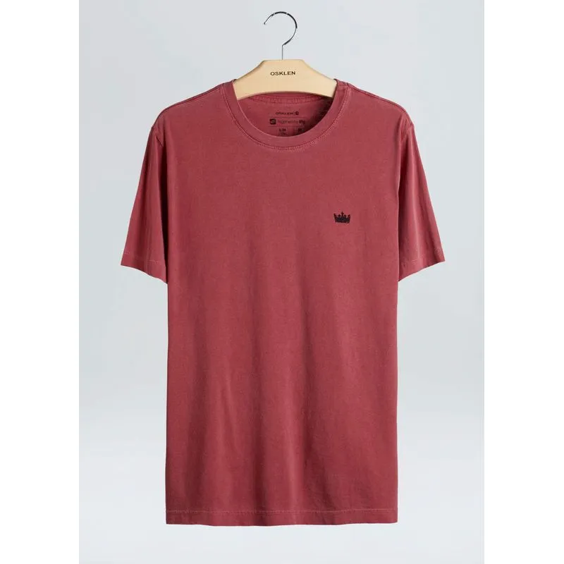 T-shirt stone coroa rough - vermelho - P