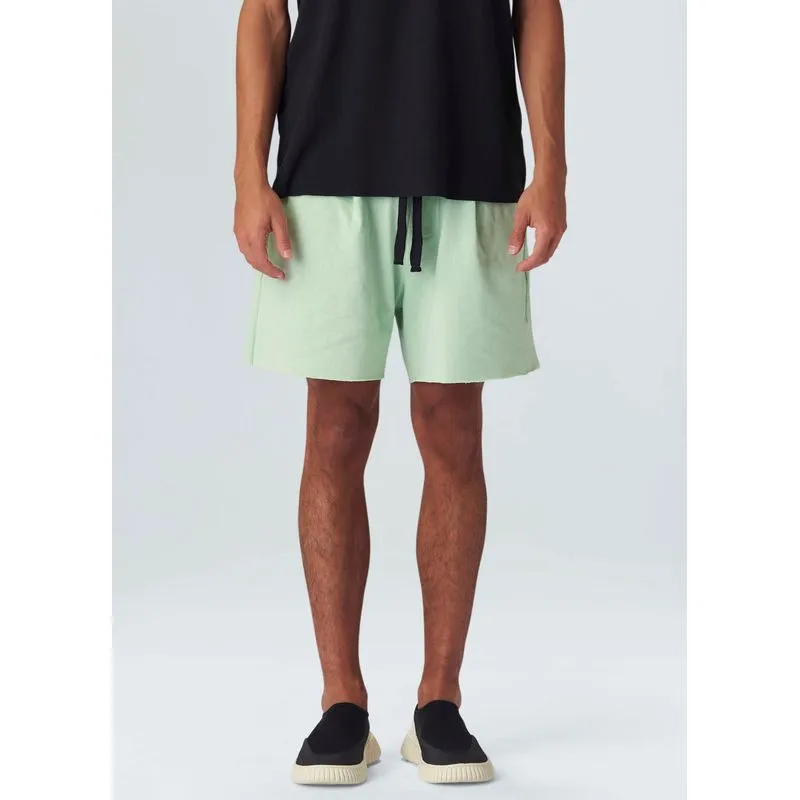 Bermuda over color pleat - verde - G