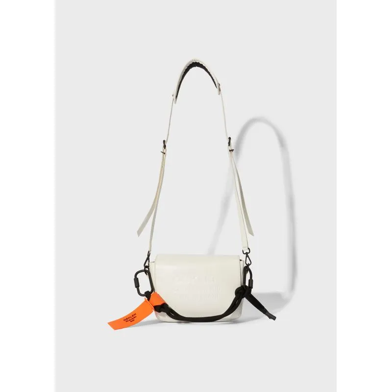 Bolsa box couro color - off white - UN