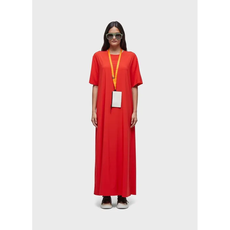 Vestido t-shirt superlight - vermelho - G
