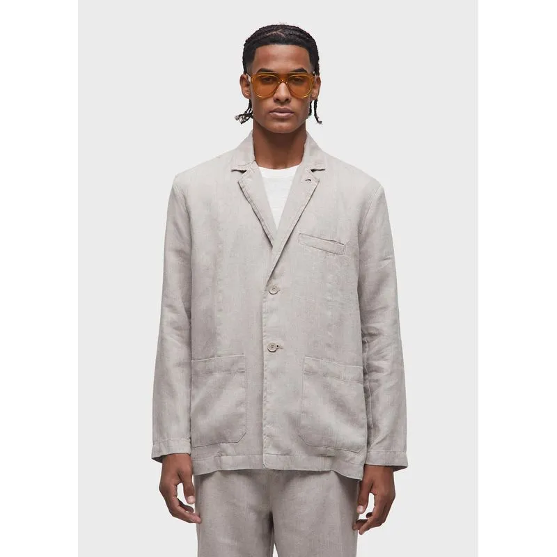 Blazer linen classic new - natural - GG