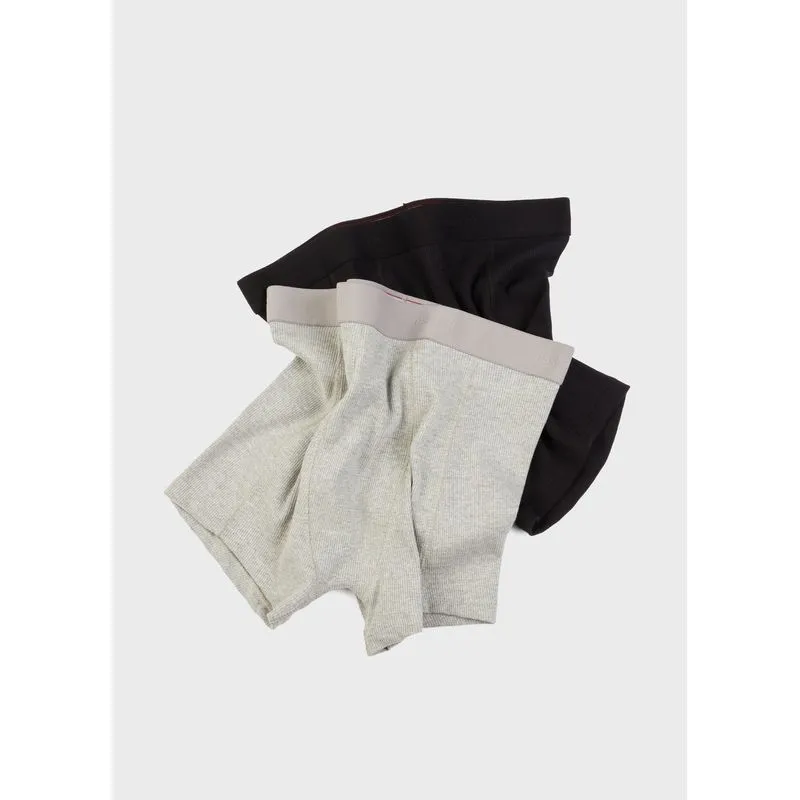 Cueca boxer algodão Cueca boxer algodao - preto - M