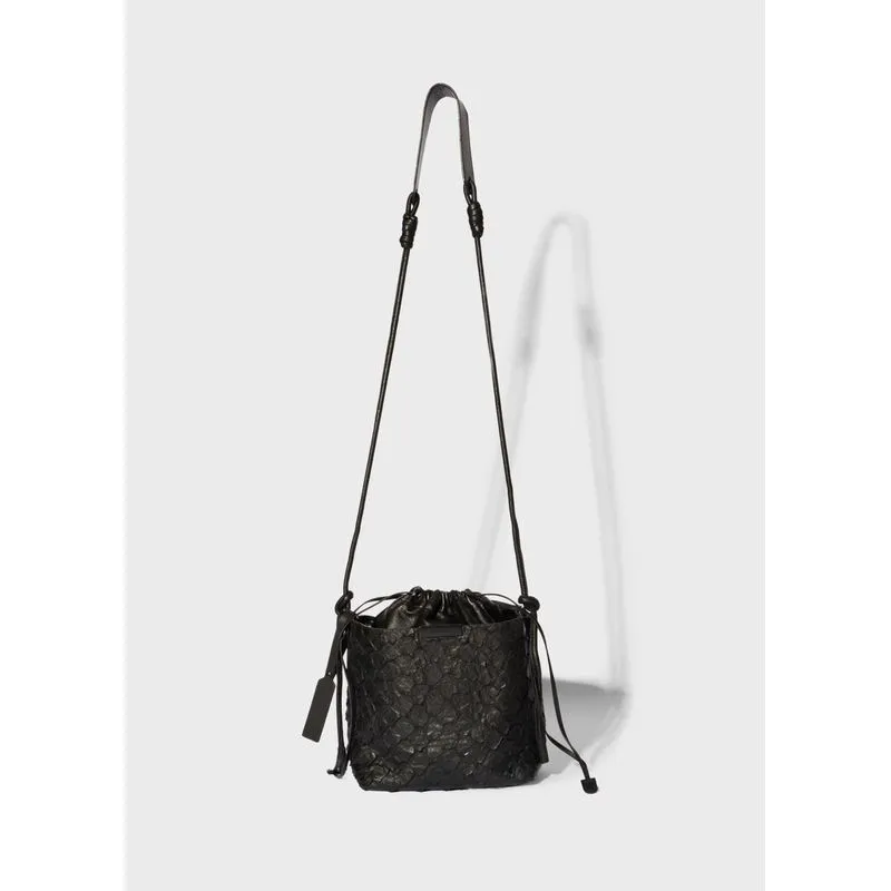 Bolsa pirarucu curimbo - preto - UN