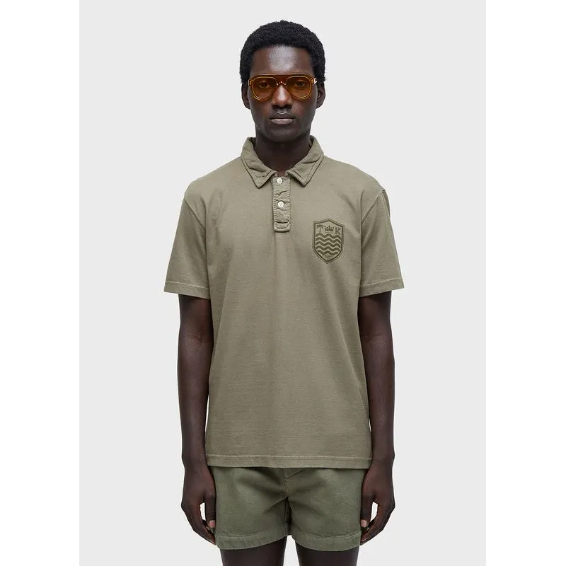 Camisa polo stone colors Camisa polo stone mc colors - verde forest - P