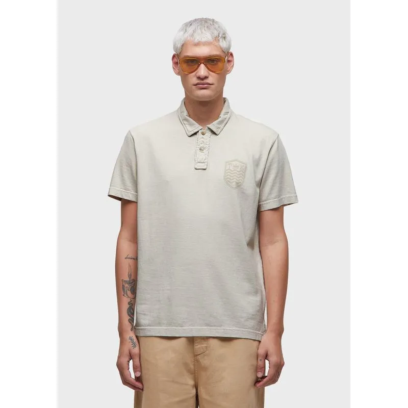 Camisa polo stone colors Camisa polo stone mc colors - areia - GG