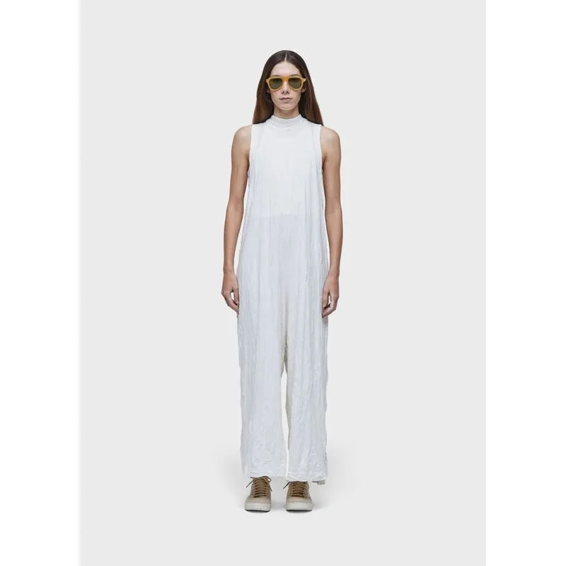 Macacão duo wrinkled Macacao duo wrinkle - off white - P