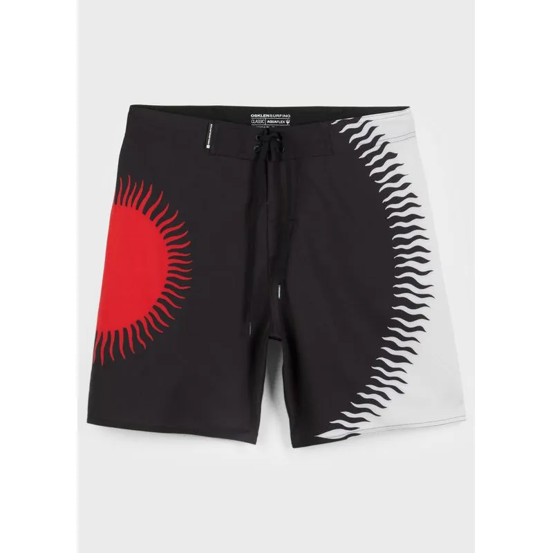 Bermuda surf sol duo - preto - 42