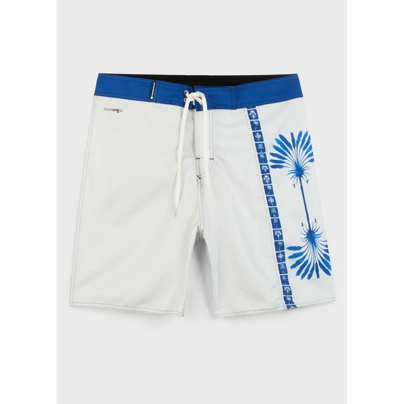 Bermuda surf aquaone lazuli - off white - 44