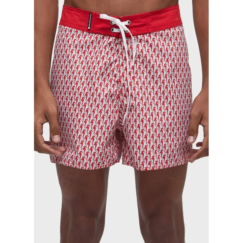 Bermuda surf seahorse tiny - vermelho - 46