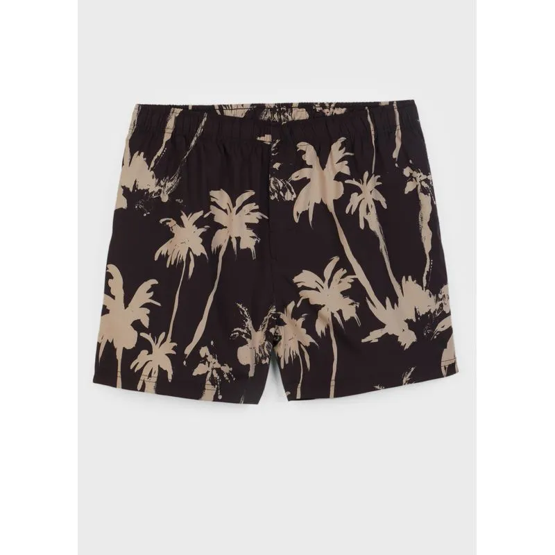 Beach short aquaone rorschach - preto - PP