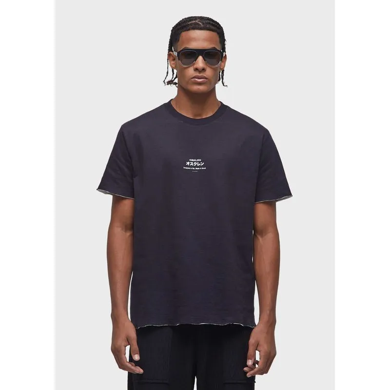 T-shirt double japan T-shirt double osklen japan mc - preto - M