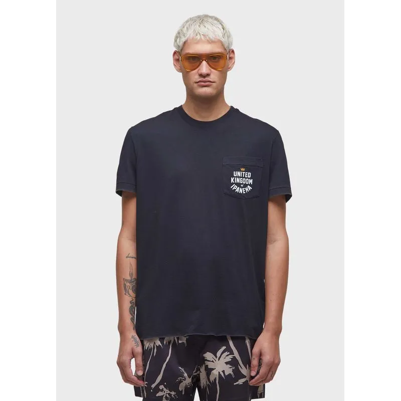 T-shirt double ipanema kingdom mc - preto - G