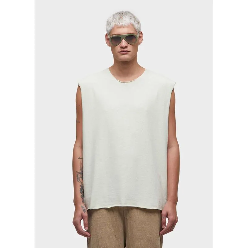 T-shirt sleeveless yogue mc - areia - G
