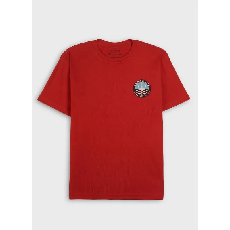 Big shirt arpoador selo mc - vermelho - P