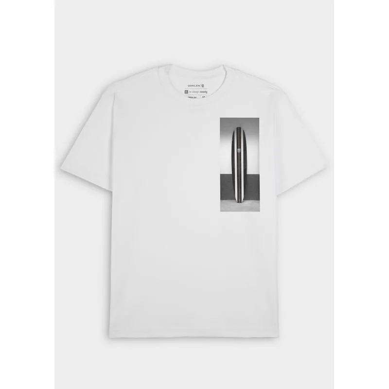 Big shirt classic longboard mc - branco - P