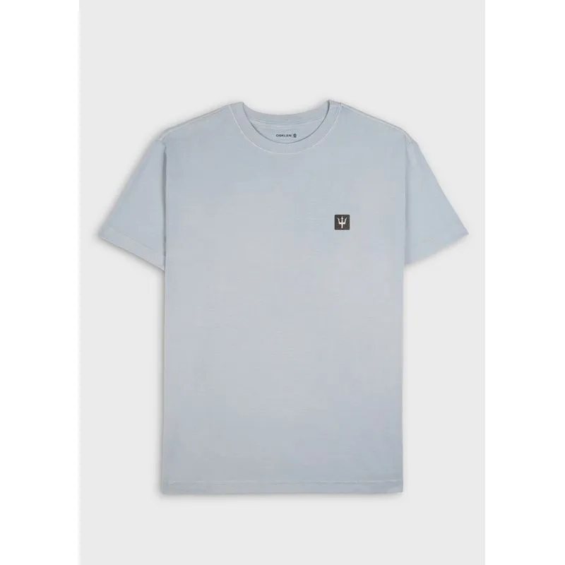 T-shirt stone tridente mini mc - azul - P