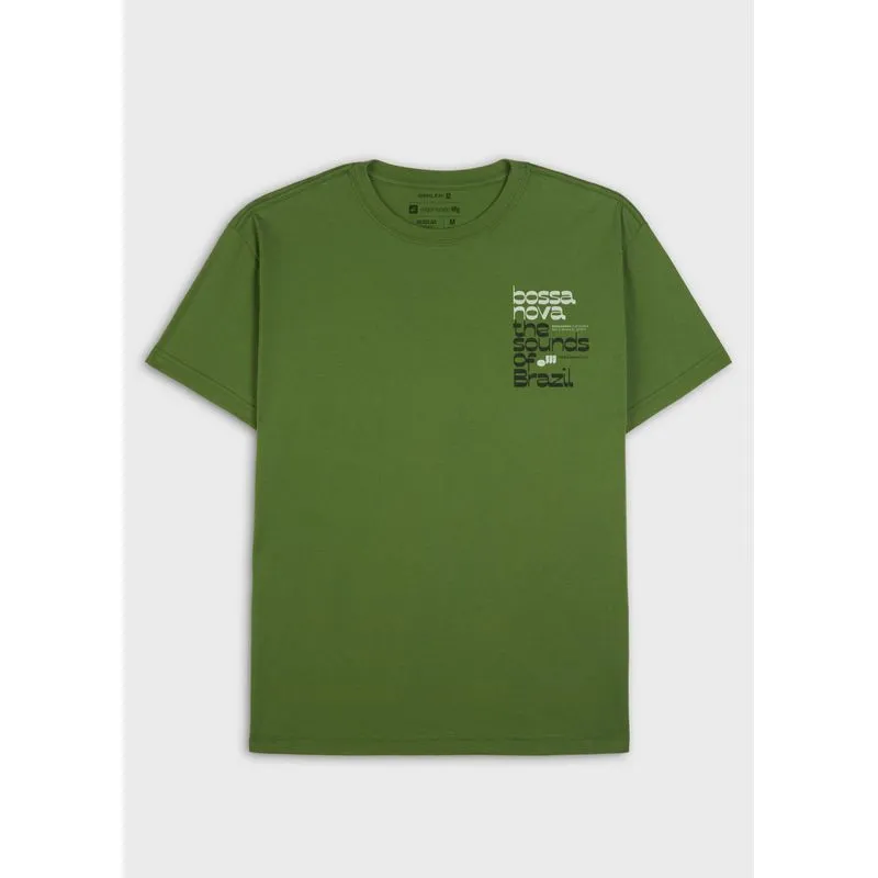 T-shirt vintage bossa nova sound mc - verde - GG