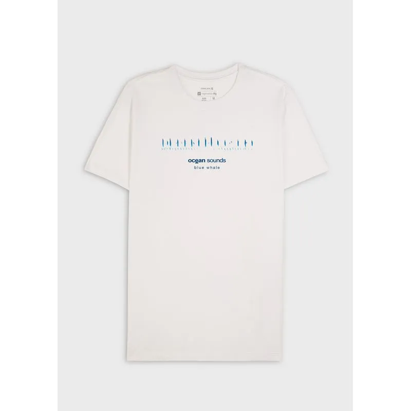 T-shirt vintage blue whale mc - branco - P