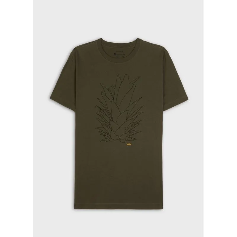 T-shirt vintage coroa abacaxi mc - verde - GG