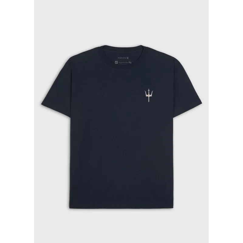 T-shirt vintage oceans colors mc - azul marinho - GG