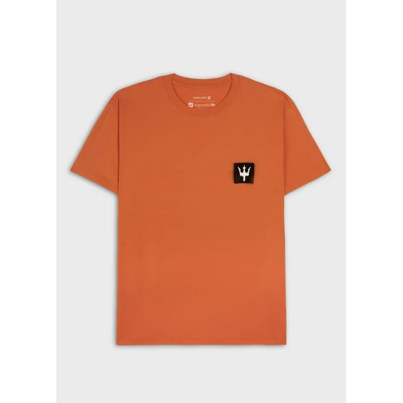 T-shirt vintage sprayicon mc - laranja - P