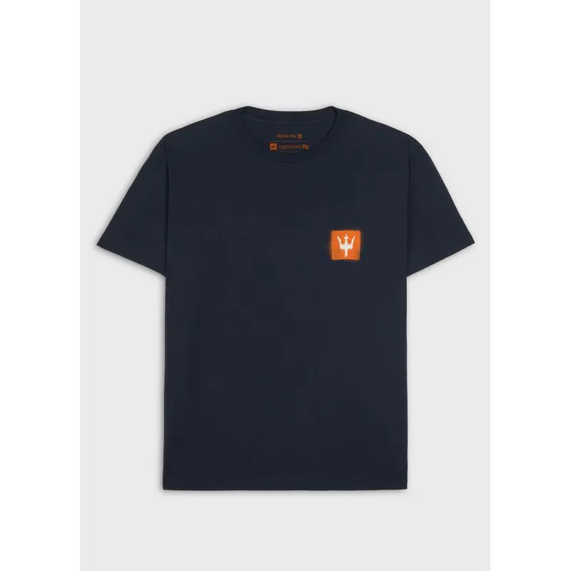 T-shirt vintage sprayicon mc - azul marinho - P